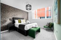 Stylish Apartment - Secure Parking - Gated Development - Near JQ & Birmingham City Centre 6SH - B&B Birmingham