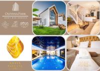 Olivina Park Spa - domki z dostępem do krytego basenu, saun, wyżywienia i atrakcji dla dzieci - Ferienwohnung