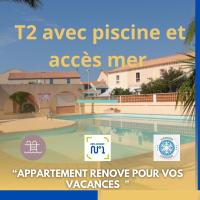 T2 with swimming pool and sea accessair cooled - B&B