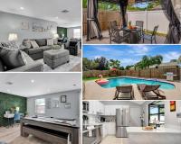3BR Oasis Sleeps 11 Heated Pool Ping Pong! - B&B