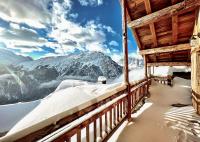 Chalet Le Perchoir, Spa, Sauna, sur les pistes - B&B Villard-Reculas