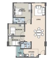 Homestay MAMIYELO at Apartment Trifolia 1, Klang - Islamic compliance homestay - Chambres d'hôtes Kelang