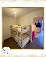 T2, proche pistes, piscine chauffée, hammam - B&B Allos