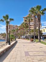 Puerto y Playa con vista a Dos Mares - Ferienwohnung La Manga del Mar Menor