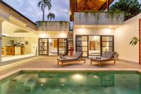 Villa Elea - Bright & Modern 2BR Villa in Seminyak with Private Pool and Sunset Rooftop - Chambres d'hôtes Seminyak