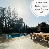 Maison paisible toute équipée, piscine chauffée - Ferienwohnung