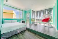 Tweepersoonskamer met Balkon en Uitzicht op Zee