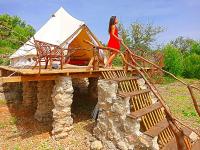 StarGate Tepee at Wild Spirit Eco Farm - Bed and Breakfast