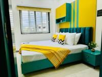 BluO 2BHK Gachibowli - Kitchen, Lift, Parking - Ferienwohnung Hyderabad