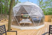 Glamping dome w hot tub & fire pit - Bed and Breakfast Augusta