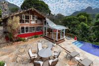 Casa Maria Comprida, vista incrível, área gourmet - B&B Petrópolis