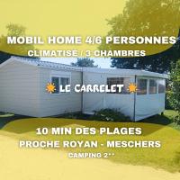LE CARRELET Mobil home climatisé INSOLITE & COSY 4 à 6 Personnes - B&B