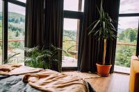 Familienzimmer mit Bergblick