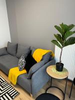 Apartament Grey 2 pokojowy z balkonem w Warszawie - Chambres d'hôtes Varsovie