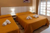 Chambre Double avec Balcon (2 Adultes + 1 Enfant)