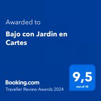 Bajo con Jardin en Cartes - B&B Cartes