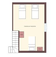 Gîte 5 personnes au calme avec jardin, piscine, proche d'Amboise - Ferienwohnung Mosnes