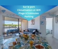 Le Nautilus Proche Plage Clim Parking privé wifi Proche Montpellier - Ferienwohnung Carnon-Plage