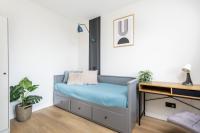 Blue Matcha Premium Apartment Okopowa - Chambres d'hôtes Varsovie