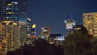 WarsawSkyLine Pereca - City View, Metro ONZ & AirCon - Chambres d'hôtes Varsovie