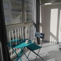 Studio à 50 m de la plage avec parking - Ferienwohnung