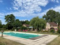 Vakantiehuis La Poire, op landgoed aan de Dordogne - Chambres d’hôtes