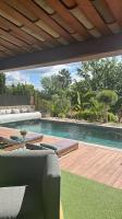 Villa plain pied avec piscine - B&B Saint-Paul-en-Forêt