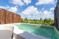 Sapphire - 2 floors condo with private roof and pool & beach club access - Chambres d'hôtes Tulum