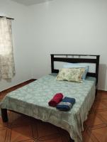 Quarto com cama de casal - Sobrado - B&B Indaiatuba