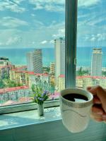 Studio apartment by the sea to enjoy the view and comfort, 27 floor - Chambres d'hôtes Batoumi