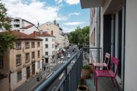 Atelier St Didier-Spacieux avec grand balcon-Saône - Chambres d'hôtes Lyon