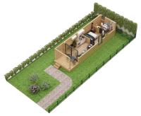 Chalet avec vue et jardin calme Paris Saclay - 5min RER B - Bed and Breakfast