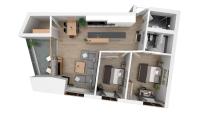Montanas - Luxuswohnung mit Kamin - Nahe Caumasee & Talstation - Chambres d'hôtes Flims