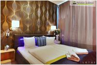 Deluxe Doppel-/Zweibettzimmer mit Whirlpool
