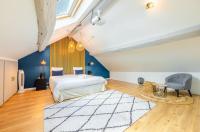 Le Perchoir / F2 de standing avec écran de cinéma - Ferienwohnung