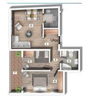 New apartment beach 240m Becici - Ferienwohnung Bečići