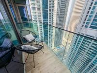 Naseem - Stylish 1BR Hotel Apartment Overlooking the Marina - B&B Dubai