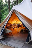 Glampingtält i naturen - B&B
