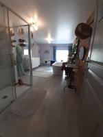 Family Room with Shared Bathroom