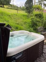 The Old Pumphouse Shepherds Hut with Hot Tub - B&B Upper Hulme
