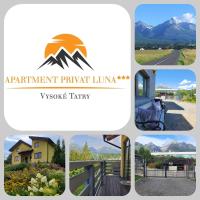 APARTMENT PRIVAT LUNA - Vysoké Tatry - Ferienwohnung Nová Lesná
