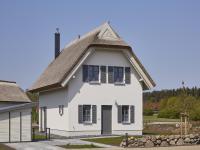 Reetland am Meer - Premium Reetdachvilla mit 3 Schlafzimmern, Sauna und Kamin E15 - Chambres d'hôtes Dranske
