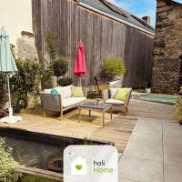 H3 Charmante maison sur la Vilaine près du Château - B&B Vitré