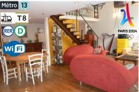Splendide Loft Central - JO 2024 - Stade de France - B&B