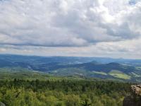 Camera Matrimoniale con Letto Supplementare e con Vista Montagna