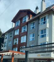 Lindo Flat no Serra Class com Piscina e Sauna - Ferienwohnung Canela