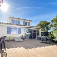Villa moderne vue mer et collines aux Portes des Calanques - B&B