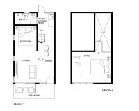 Chalet con 2 Camere da Letto