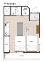 C2 Guest House ユニオン新大阪,新大阪,十三,梅田近く 長期滞在にも最適 - B&B Osaka