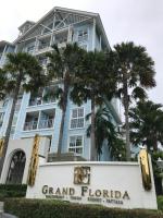 Grand Florida芭提雅带免费游泳池温泉和健身房和办公区水上花园公寓E208 - Ferienwohnung